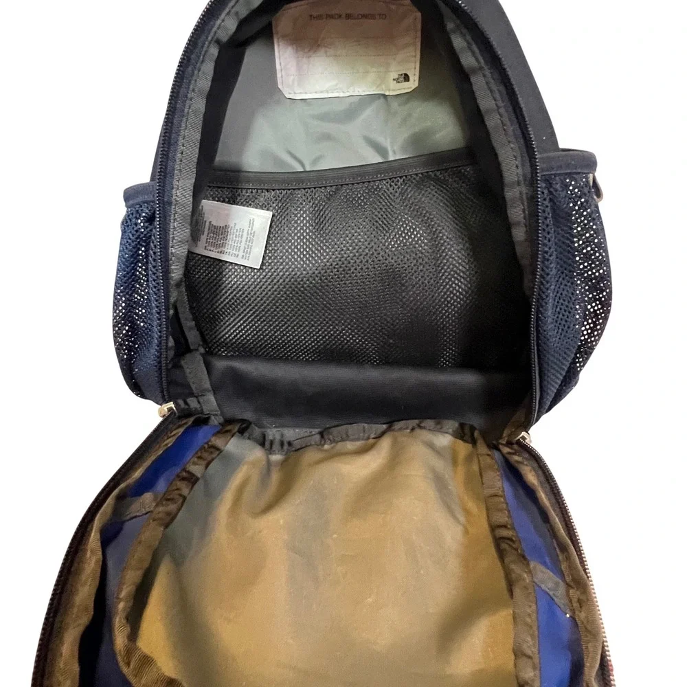 The North Face Sprout Backpack Kids OS Blue Black NF00CTK0 Mini Outdoor Bag